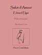 Salut d'Amour (Flute and Guitar) Guitar and Fretted sheet music cover